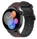 Huawei Watch GT 3 42mm Silicone Strap Tough (Black/Red)