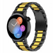 Bracelet acier Huawei Watch GT 3 42mm (noir/or)