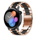 Bracelet acier Huawei Watch GT 3 42mm (or rose/noir)