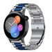 Bracelet acier Huawei Watch GT 3 42mm (argent/bleu)