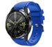 Bracelet silicone Huawei Watch GT 3 46mm (bleu)