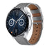 Bracelet cuir Huawei Watch GT 3 46mm (gris)