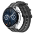 Bracelet nylon boucle Huawei Watch GT 3 46mm (noir/gris)