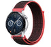 Bracelet nylon Huawei Watch GT 3 46mm (noir/rouge)