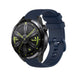 Bracelet silicone luxe Huawei Watch GT 3 46mm (bleu foncé)