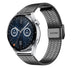 Bracelet acier inoxydable Huawei Watch GT 3 46 mm (noir)