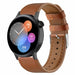 Bracelet cuir Huawei Watch GT 3 42mm (marron élégant)