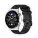 Bracelet silicone luxe Huawei Watch GT 3 Pro 46mm (noir)