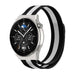 Bracelet milanais Huawei Watch GT 3 Pro 46mm (noir/blanc)