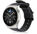 Bracelet nylon boucle Huawei Watch GT 3 Pro 46mm (noir)