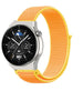 Bracelet nylon Huawei Watch GT 3 Pro 46mm (jaune clair)