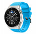 Bracelet silicone Huawei Watch GT 3 Pro 46mm (bleu clair)
