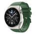 Bracelet silicone Huawei Watch GT 3 Pro 46mm (vert armée)