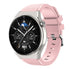 Bracelet silicone Huawei Watch GT 3 Pro 46mm (rose clair)