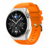 Bracelet silicone Huawei Watch GT 3 Pro 46mm (orange)