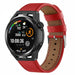 Bracelet cuir Huawei Watch GT Runner (rouge)