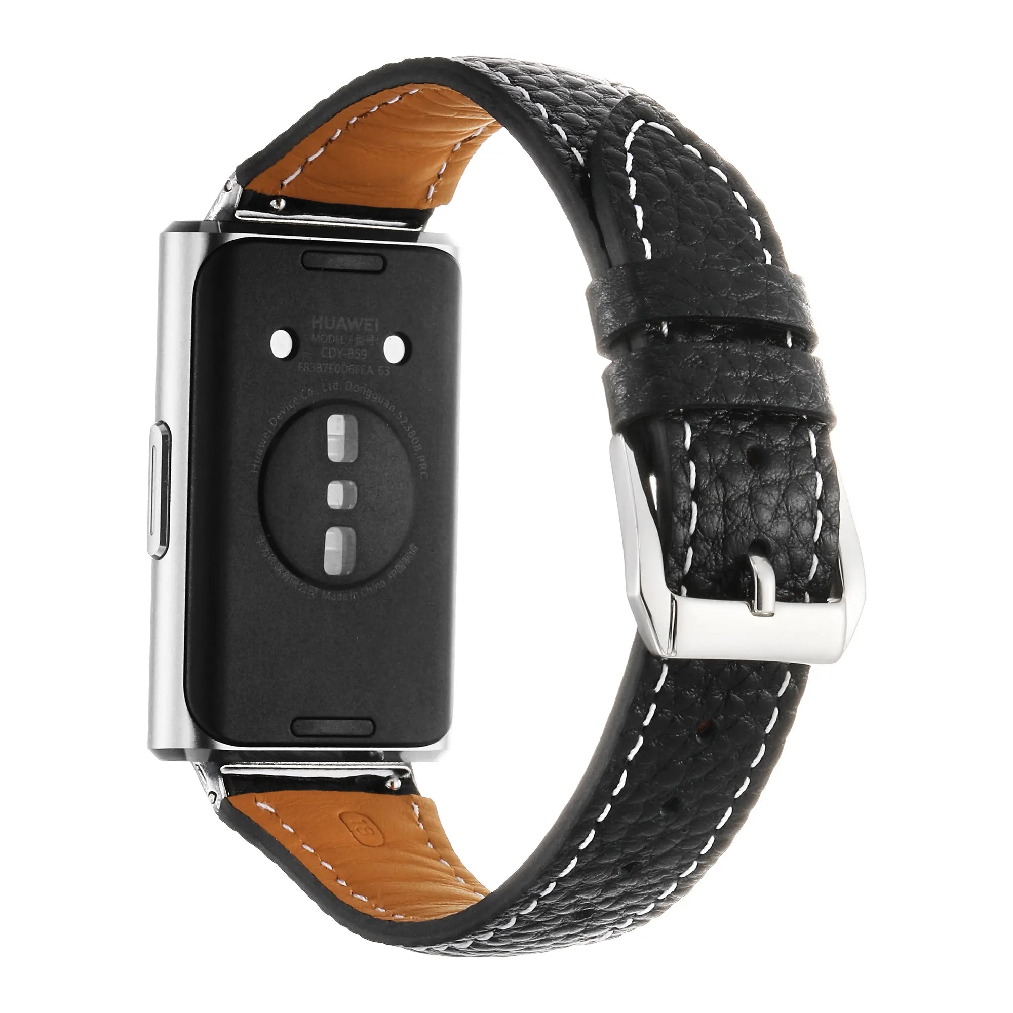 Bracelet cuir Huawei Band 11 Pro (noir)