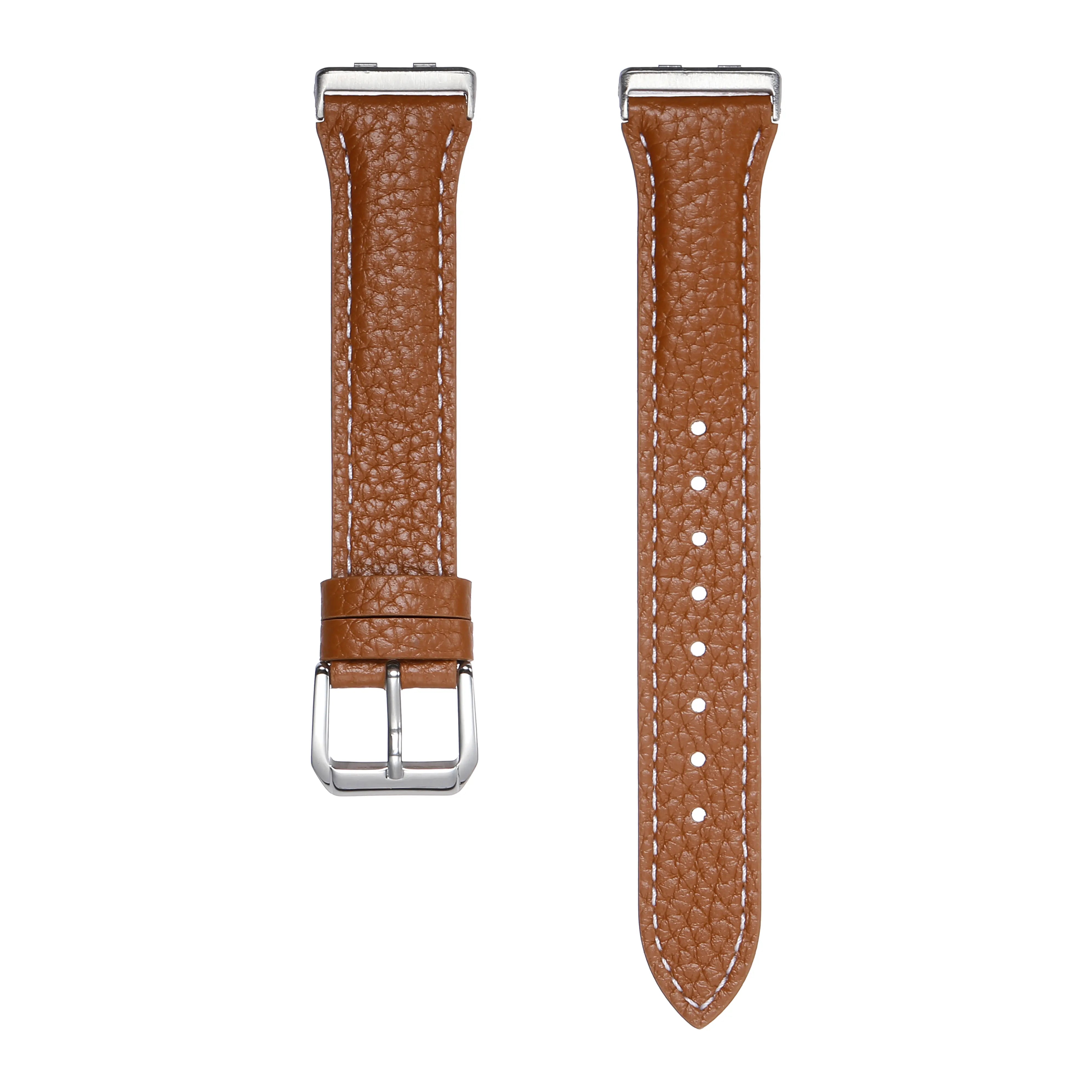 Bracelet cuir Huawei Band 11 Pro (marron)