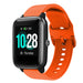 Bracelet silicone ID205L (orange)
