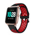Bracelet sport ID205L (noir/rouge)