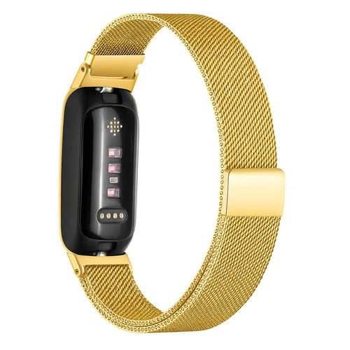 Bracelet Milanais Fitbit Inspire 3 (or)