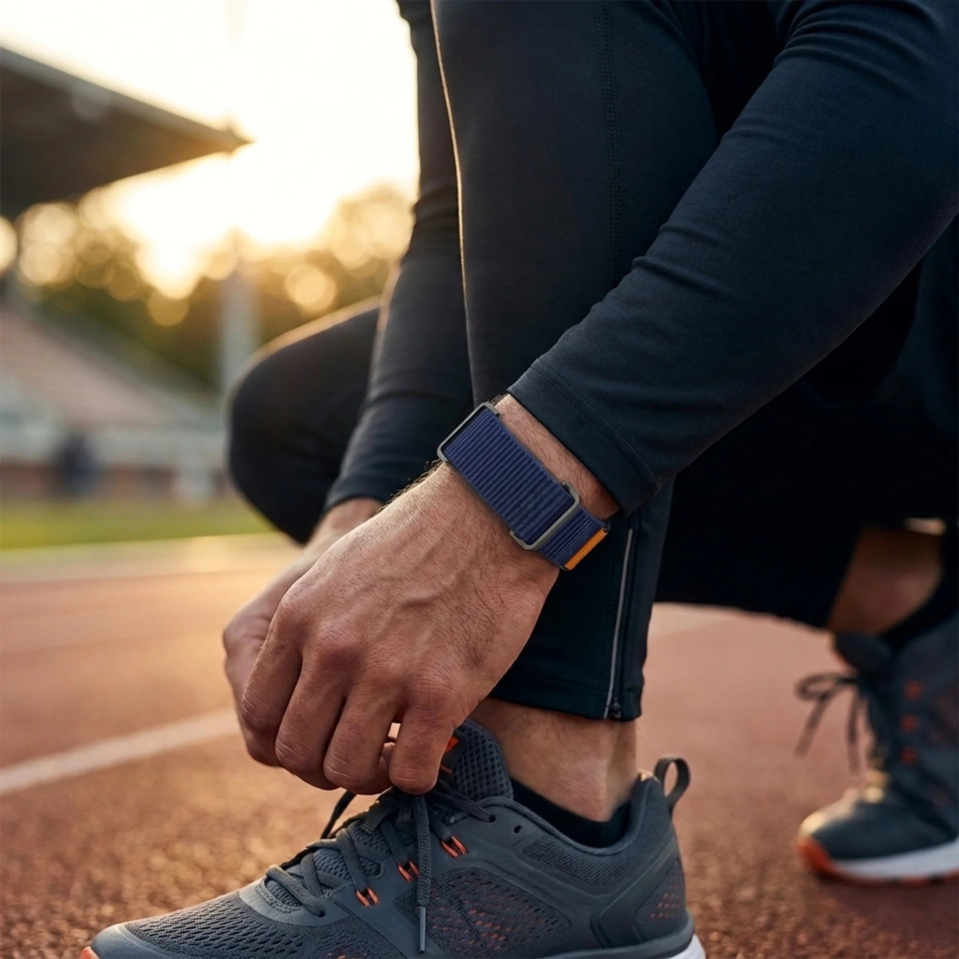 Fitbit Air Nylon Strap with Frame (Dark Blue)