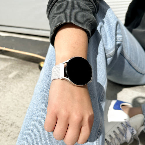 Bracelet tissé ajustable Amazfit Bip 6 (blanc)