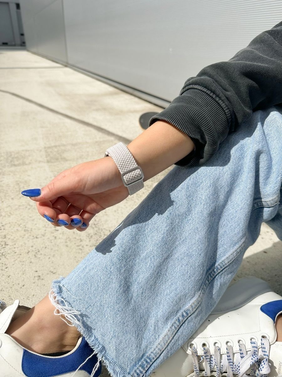 Bracelet tissé réglable Redmi Watch 5 Active (blanc)