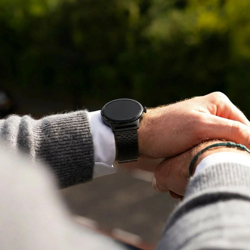 Bracelet acier de luxe Google Pixel Watch 3 45mm (noir)