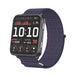 Bracelet nylon Garmin Venu X1 (bleu indigo)