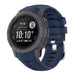 Bracelet silicone Garmin Instinct 2s (bleu foncé)