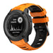 Bracelet sport Garmin Instinct 2x (orange/noir)