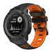 Bracelet sport Garmin Instinct 2x (noir/orange)