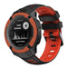 Bracelet sport Garmin Instinct 2x (noir/rouge)