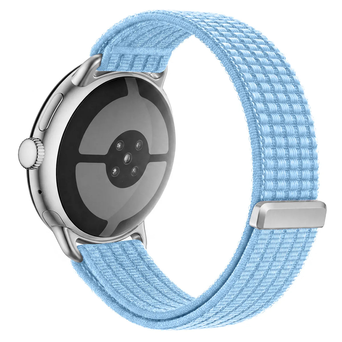 Bracelet nylon ultra fine Google Pixel Watch 5 - 41mm (bleu clair)