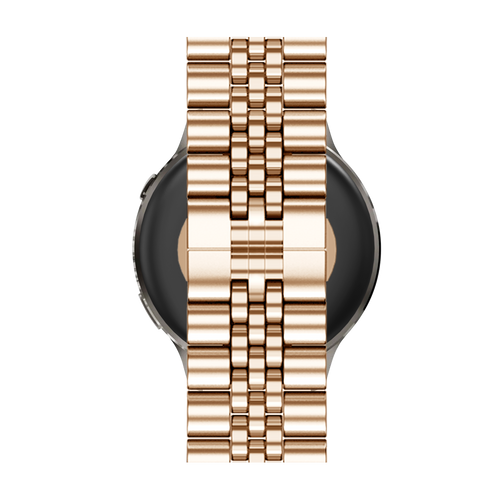 Bandz Bracelet acier 'Jubilee' Garmin Forerunner 255s (rose or)