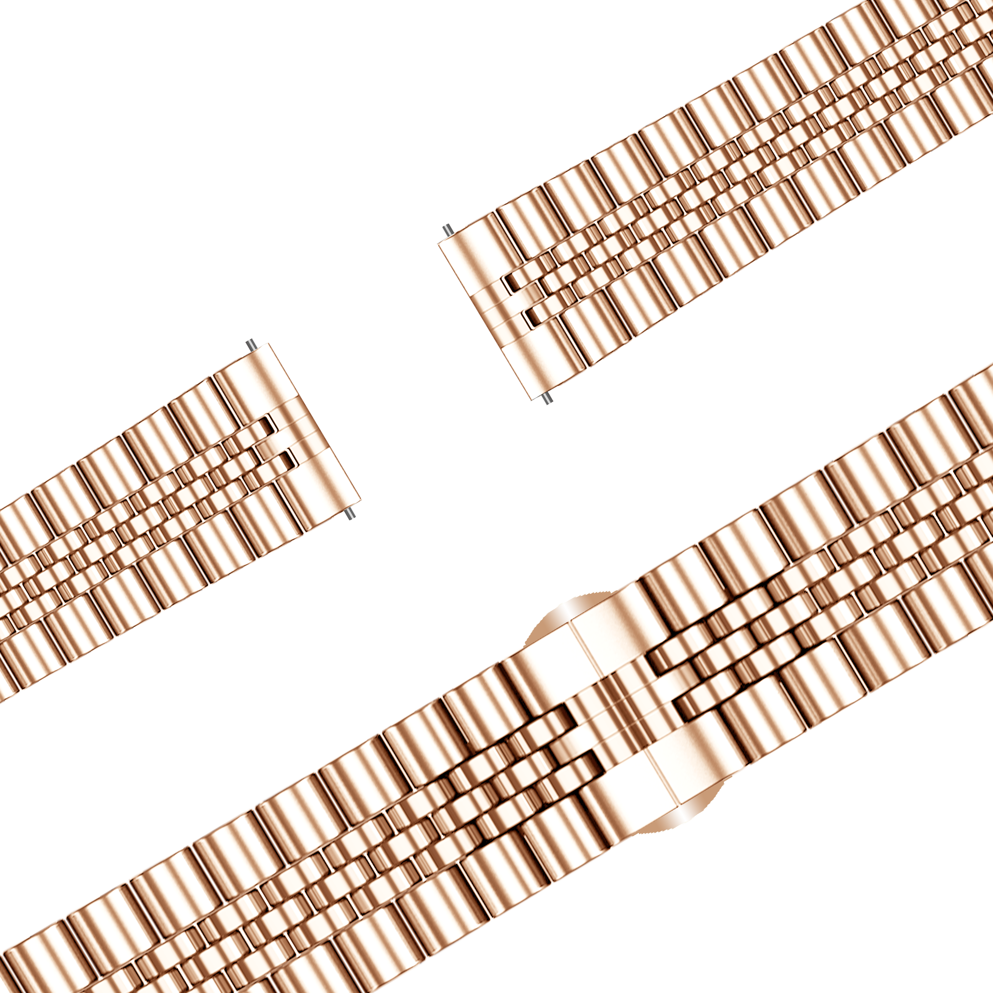 Bandz Garmin Venu 2s Steel Strap 'Jubilee' (Rose Gold)