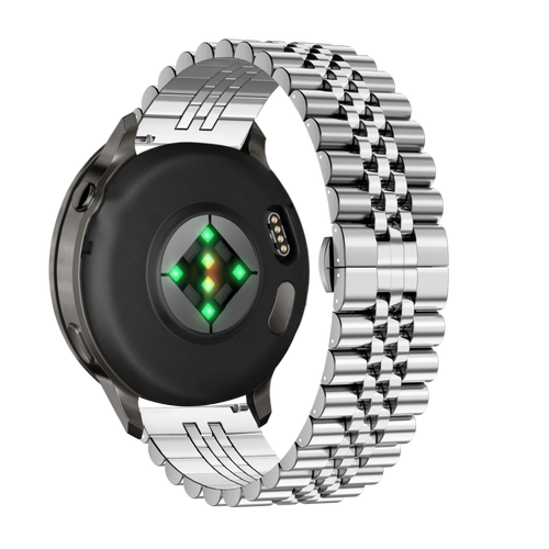 Bandz Garmin Vivoactive 4s Steel Strap 'Jubilee' (Silver)