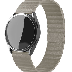 Amazfit Active Leather Loop Strap (Khaki)