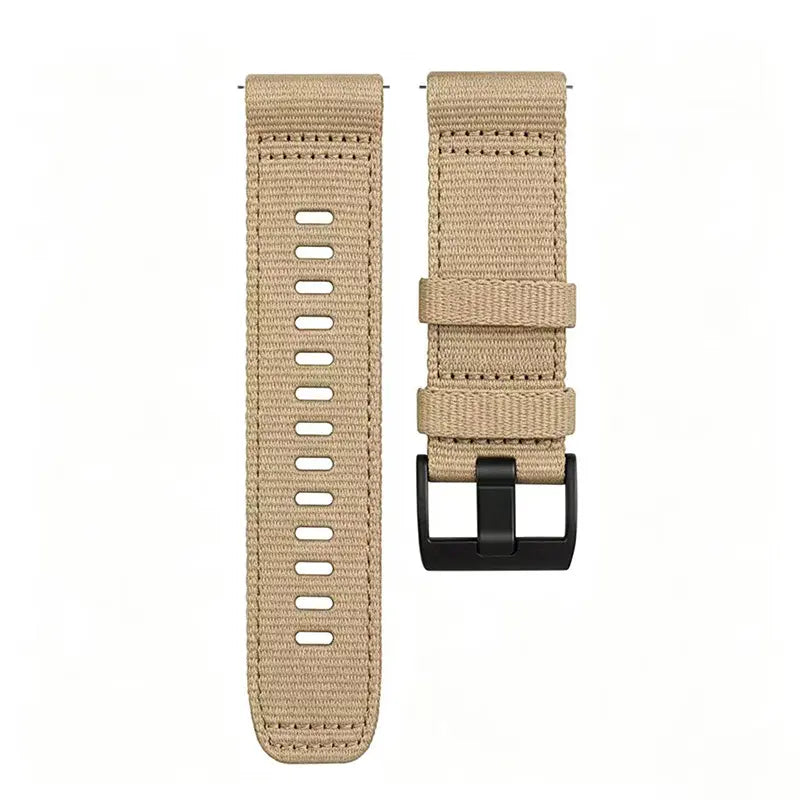 Garmin Venu X1 Nylon Buckle Strap (Khaki)