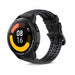 Bracelet silicone/cuir Xiaomi Watch S1 (noir)