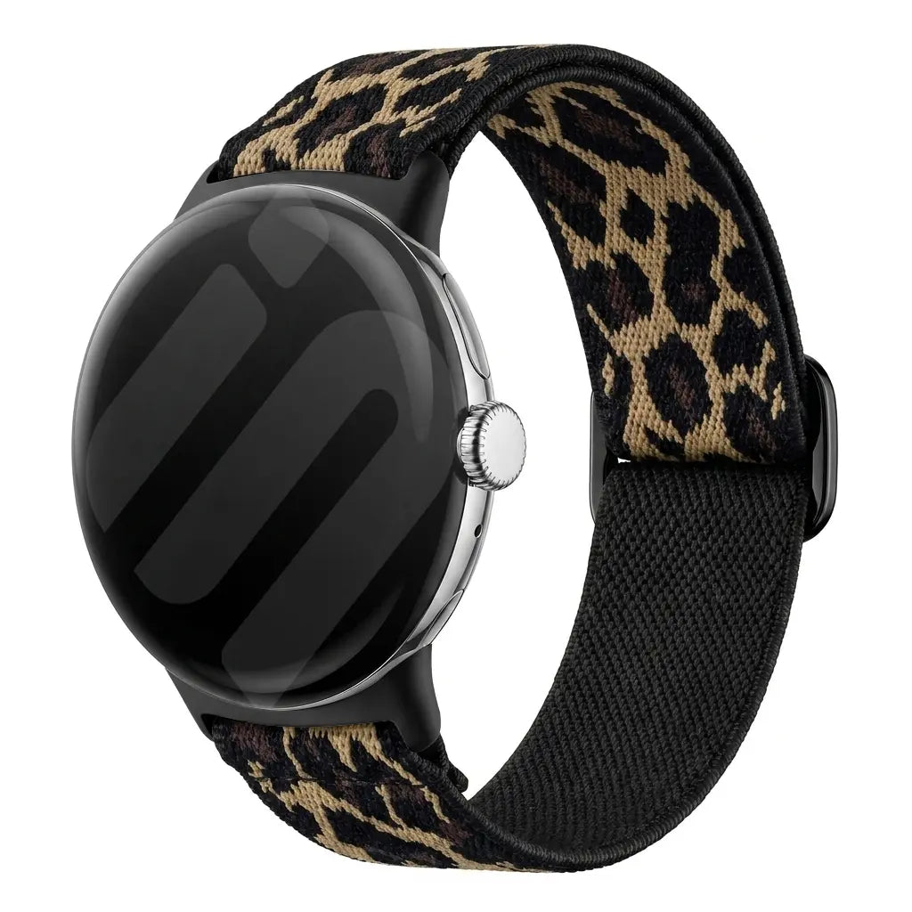 Bracelet élastique Google Pixel Watch 3 - 41mm (léopard)