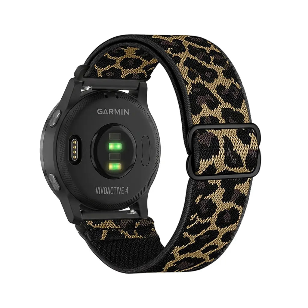 Huawei Watch 5 - 42mm Elastic Strap (Leopard)