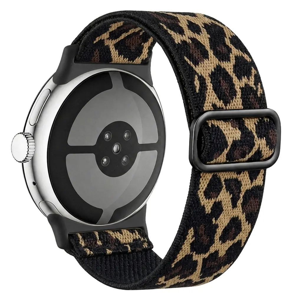 Bracelet élastique Google Pixel Watch 5 - 41mm (léopard)