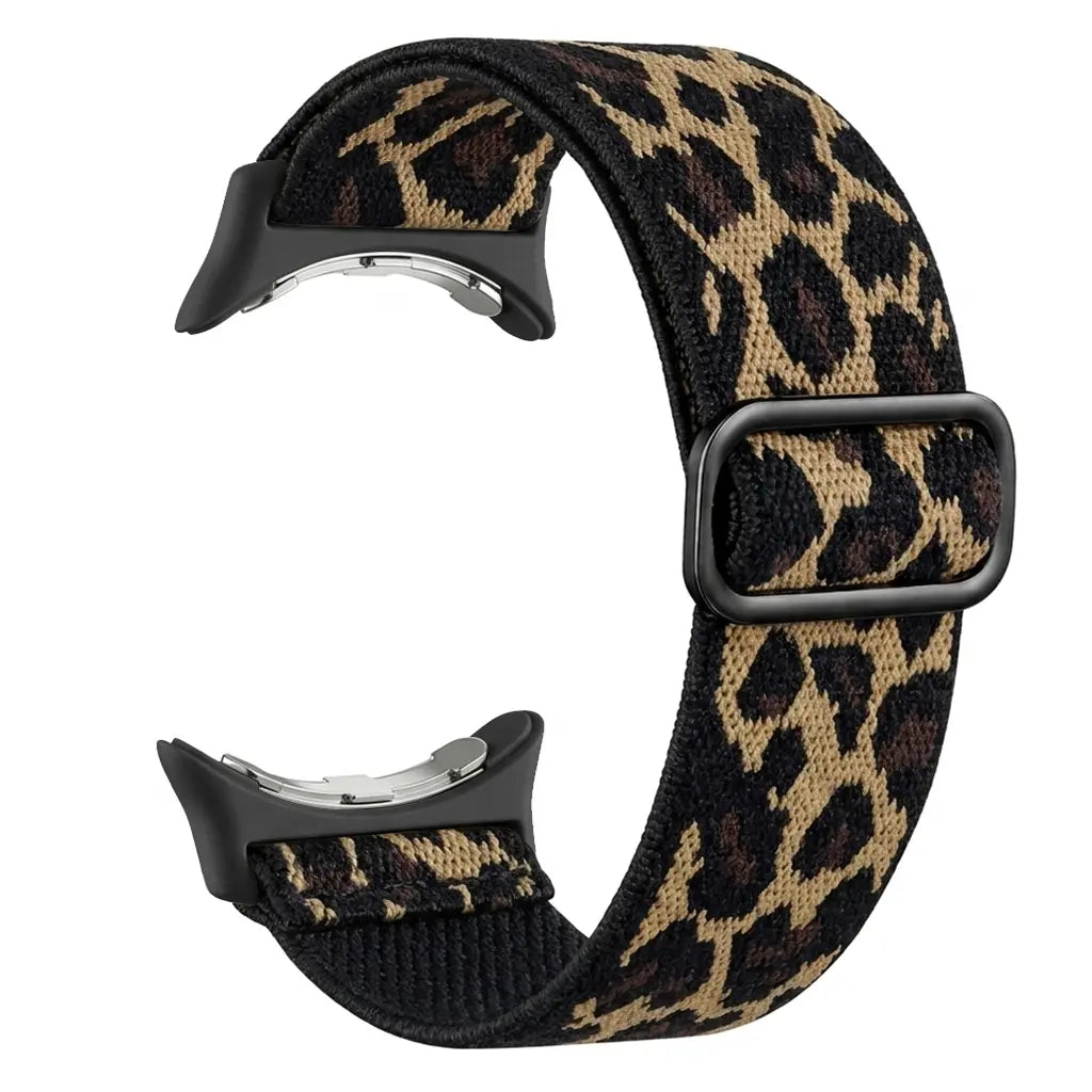 Bracelet élastique Google Pixel Watch 5 - 41mm (léopard)