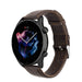 Bracelet cuir Amazfit GTR 3 (Pro) (brun foncé)