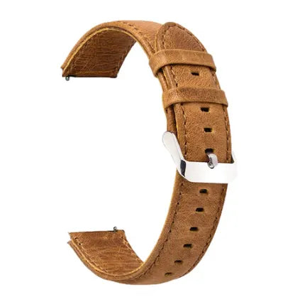 Bracelet cuir Amazfit Bip 3 (Pro) (marron)