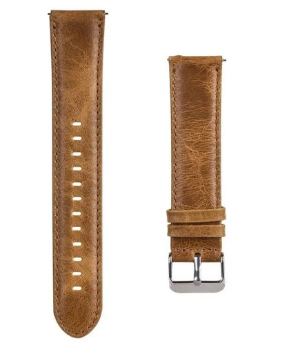 Bracelet cuir Motorola Moto Watch - 47mm (marron)