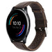 Bracelet cuir OnePlus Watch (marron foncé)