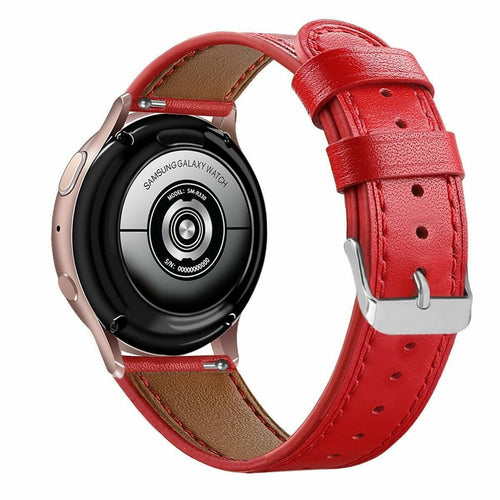 Bracelet cuir moderne Coros Apex 42mm (rouge)